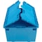 Global Industrial Blue Distribution Container With Hinged Lid 23-3/4x19-1/4x12-1/2 257813BL - alternate 6